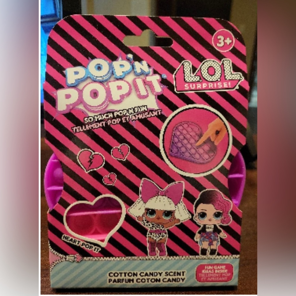 LOL Surprise Heart Pop’n Pop It